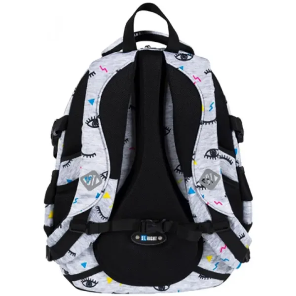 Zaino scuola St.Right Eyes BP01 17" immagine 2