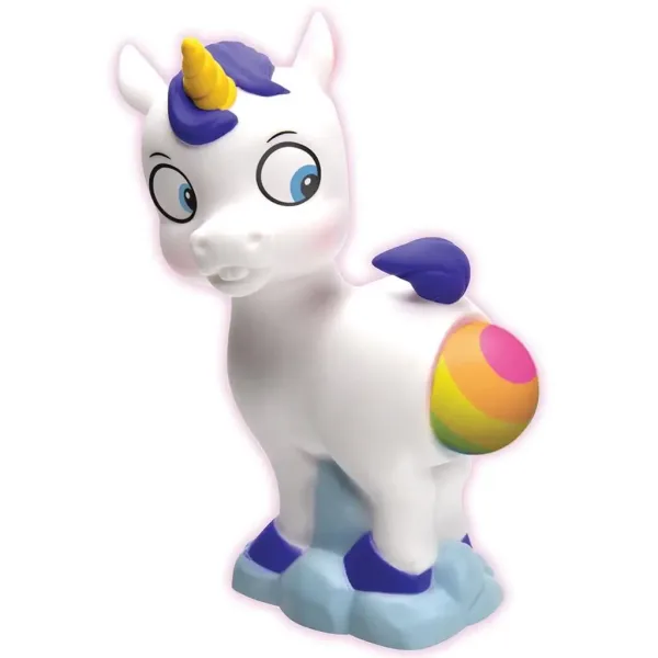 Zing: Popper unicorno bianco con lanciapalline immagine 3