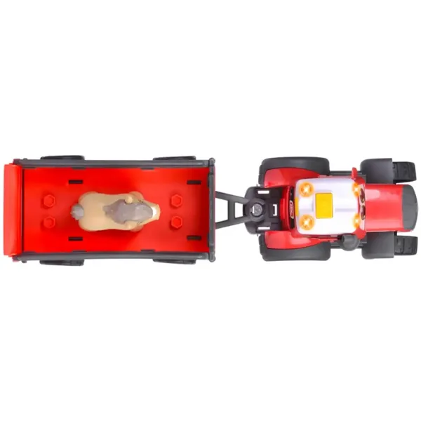 ABC Massey trattore per il trasporto di animali con cavallo - Simba Toys immagine 4