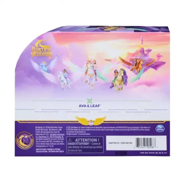 Unicorn Academy: Ali magiche - set Ava e Leaf - Spin Master immagine 2