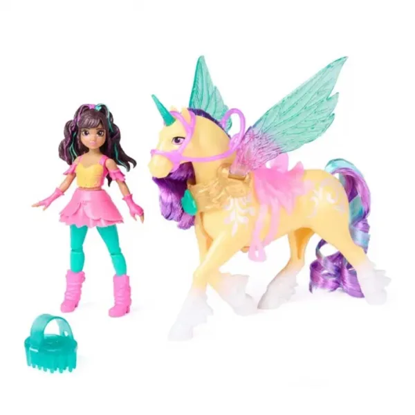 Unicorn Academy: Ali magiche - set Ava e Leaf - Spin Master immagine 3