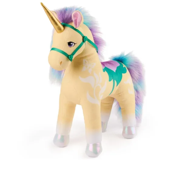 Accademia degli Unicorni: Foglia unicorno 38cm peluche - Spin Master immagine 3