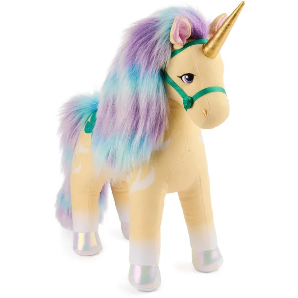 Accademia degli Unicorni: Foglia unicorno 38cm peluche - Spin Master immagine 1