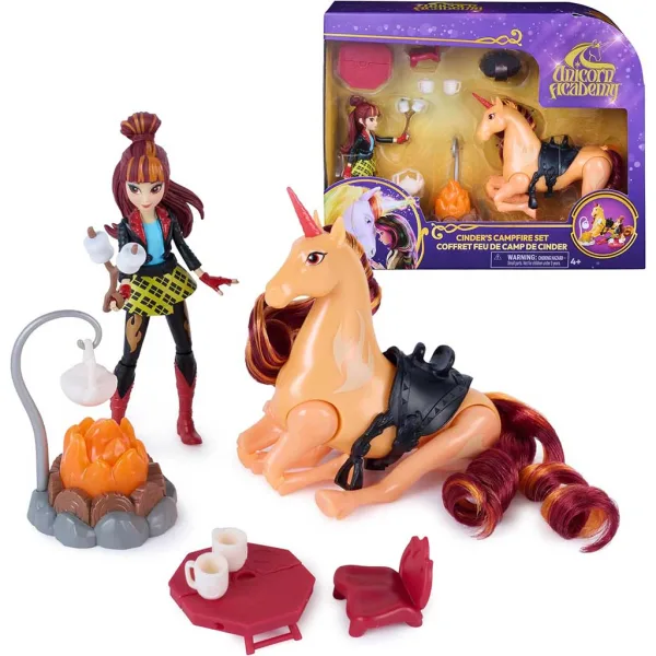 Accademia degli Unicorni: Set da campeggio di Valentina e Cinder - Spin Master immagine 2