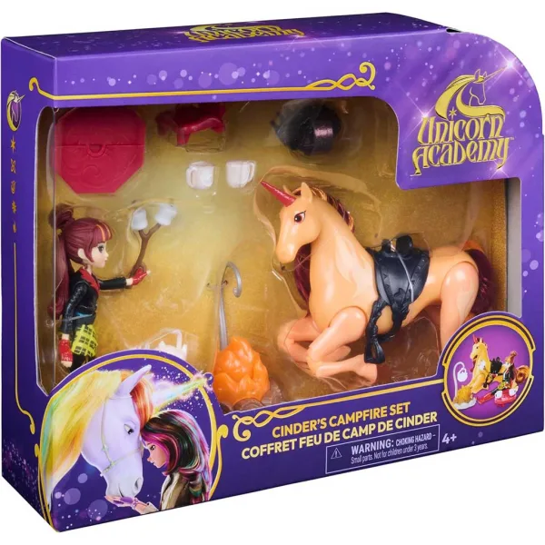 Accademia degli Unicorni: Set da campeggio di Valentina e Cinder - Spin Master immagine 1