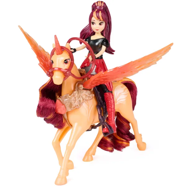 Accademia degli Unicorni: Set di gioco Valentina bambola e unicorno Cinder - Spin Master immagine 3
