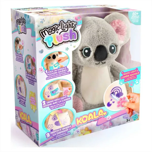 Airbrush Magic Lightplüss - Koala carino colorabile immagine 1