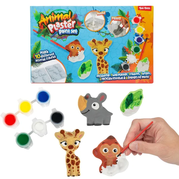 Animal Plaster: Set di stampaggio e pittura con animali e unicorni in diverse varianti 1 pz immagine 2