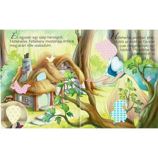Attacca le principesse! - Quaderno adesivo di Biancaneve immagine 2