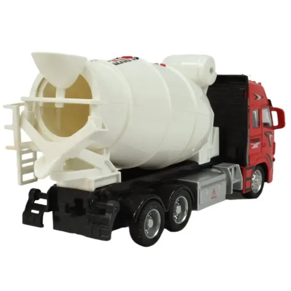 Auto in lega: Camion betoniere con ruote a sbalzo con luce e suono in due varianti 19cm 1pz immagine 5