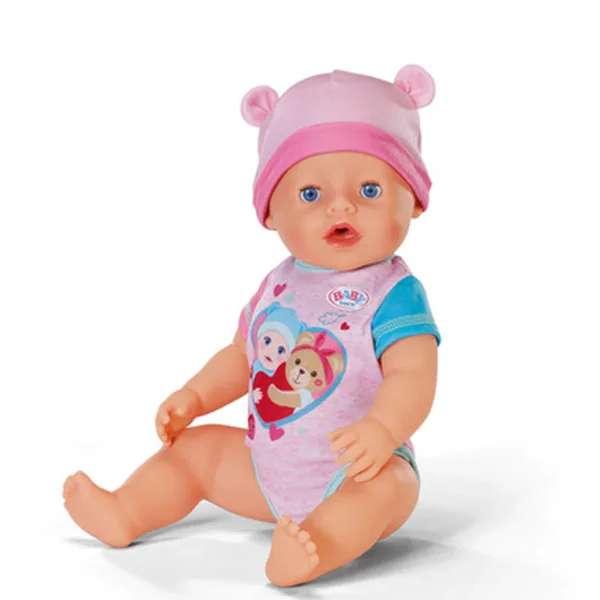Baby Born: Emma set di bambola interattiva con accessori 43 cm - Zapf Creation immagine 2