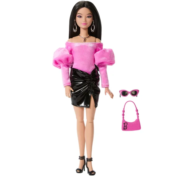 Barbie Amiche Trendy - In Gonna Nera - Mattel immagine 2