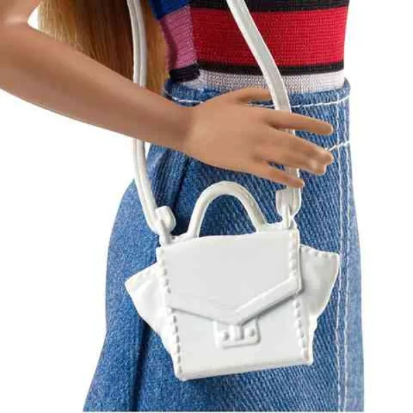 Barbie: Barbie fashion doll with shoes and accessories - Mattel immagine 3