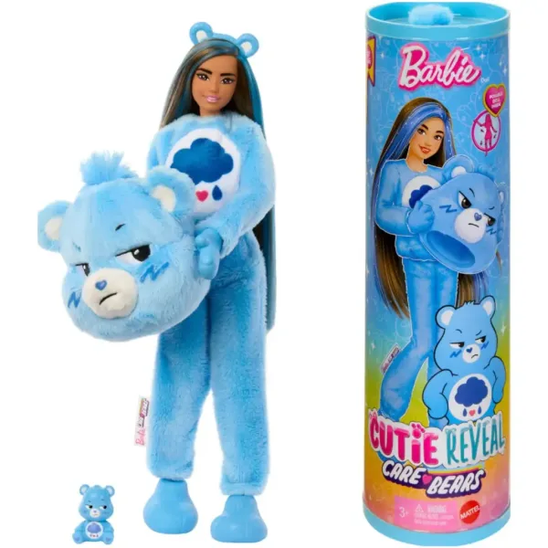 Barbie: Cutie Reveal sorpresa bambola Orsetti Coccolosi - Morcika Orso - Mattel immagine 1
