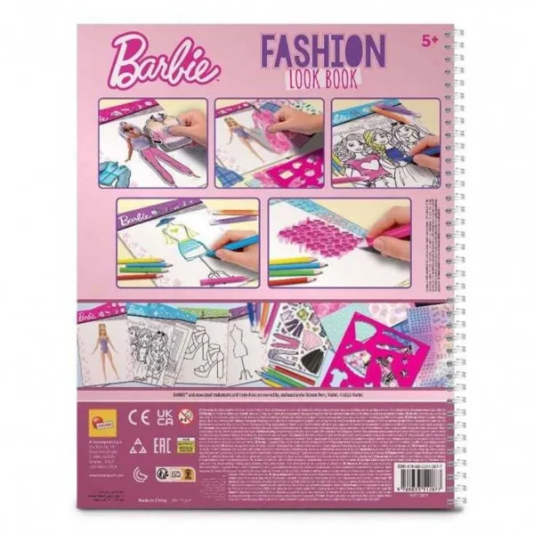 Album da disegno per stilista Barbie - Lisciani immagine 2