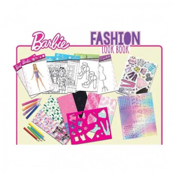 Album da disegno per stilista Barbie - Lisciani immagine 3