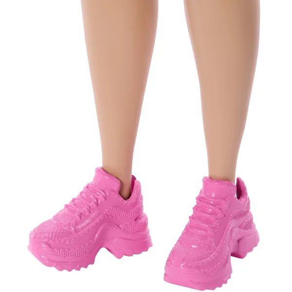 Barbie Fashionista Amiche bambola di moda stilosa con vestito a stelle - Mattel immagine 4