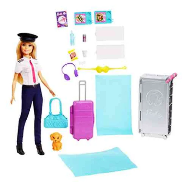 Barbie: Pilota dei sogni con Barbie - Mattel immagine 4