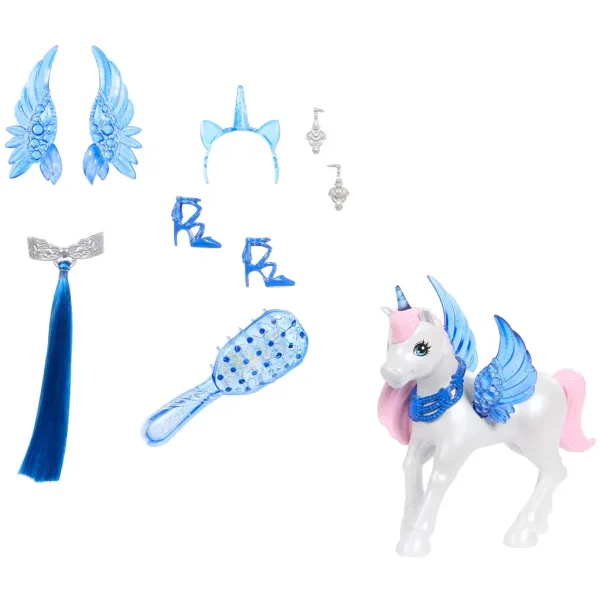 Barbie: Principessa pegaso zaffiro con accessori - Mattel immagine 5