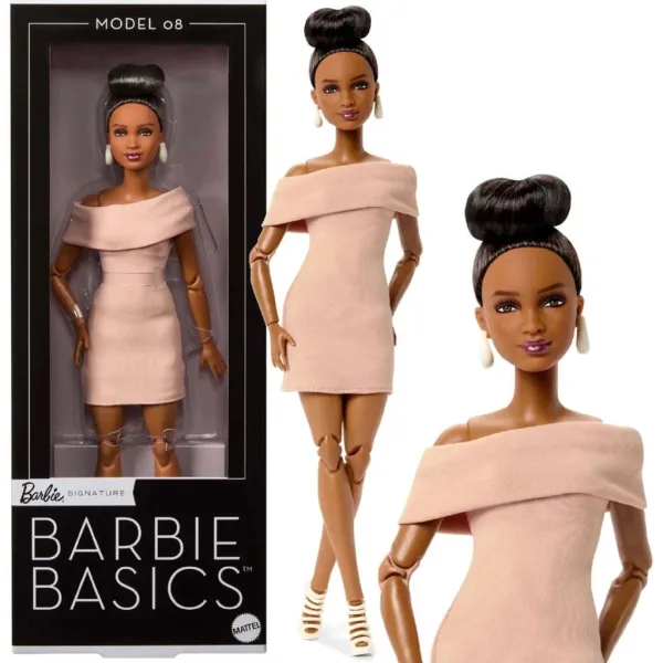 Barbie: Signature Basics Neutral Collection 08 bambola da collezione - Mattel immagine 5