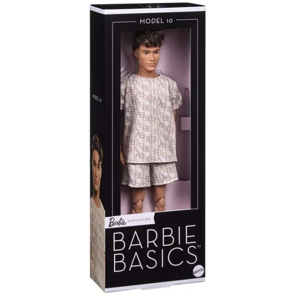 Barbie: Signature Basics Neutral Collection 10 bambola Ken da collezione - Mattel immagine 2