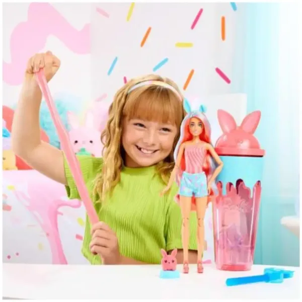 Barbie: Slime Reveal Festa degli Animali - Set da Gioco Coniglietto - Mattel immagine 2