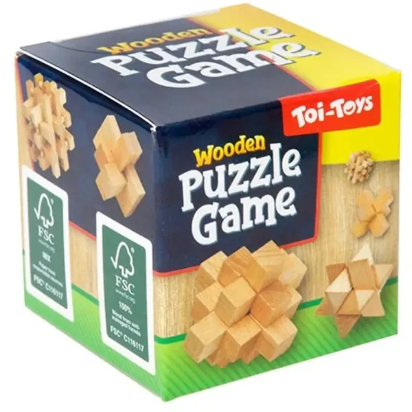 Brain Quest rompicapo in legno in diverse varianti 1pz immagine 2