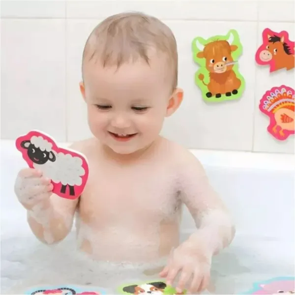 Buddy & Barney Gioco da Bagno puzzle - Stalla immagine 2