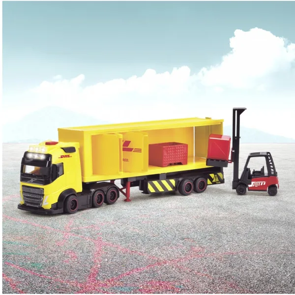 Camion DHL con luce e suono - Dickie Toys immagine 3