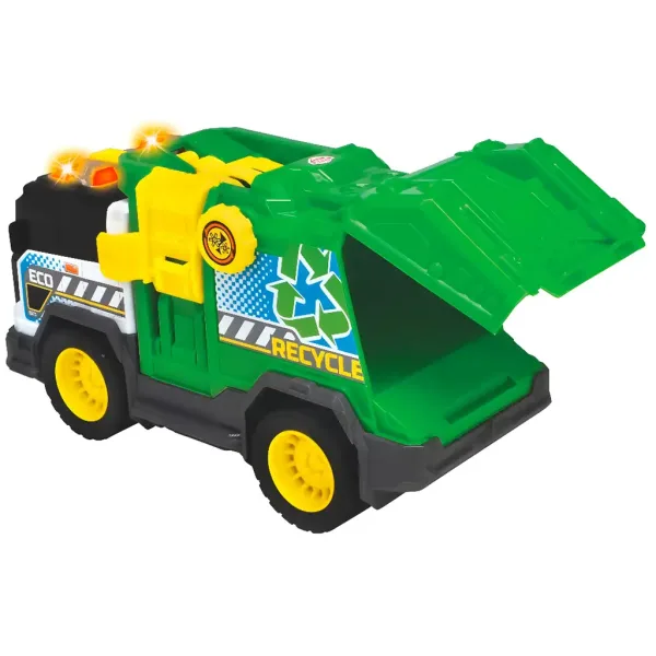 Camioncino dei rifiuti con effetti di luce e suono 30cm - Dickie Toys immagine 3