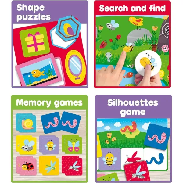 Carotina baby: collezione di giochi Montessori per lo sviluppo delle abilità, da 10 pezzi - Lisciani immagine 3