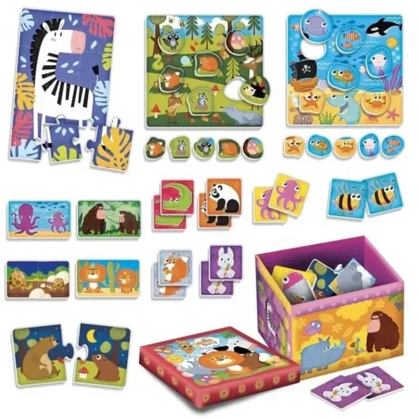 Carotina Baby: Super Box con 10 giochi educativi - Lisciani immagine 2