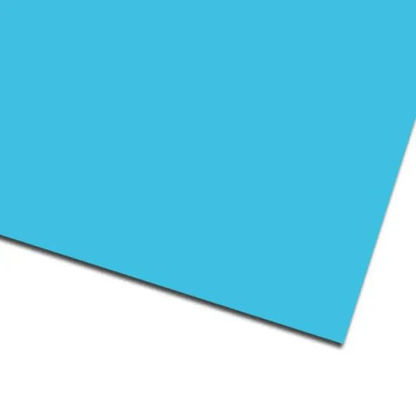 Carta da decorazione cartoncino blu chiaro 50x70cm immagine 1