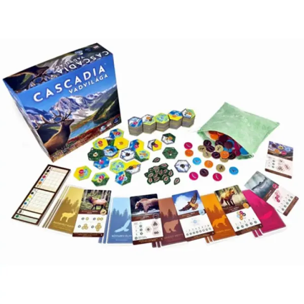 Cascadia fauna selvatica gioco da tavolo immagine 2