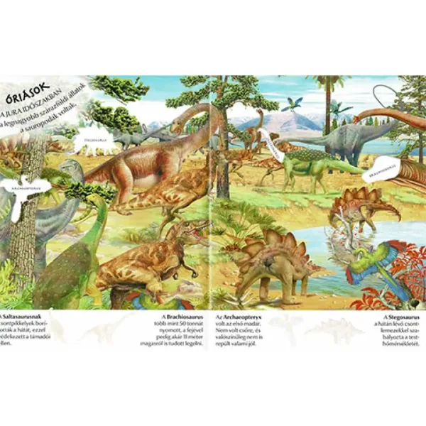 Che interessante è il mondo... Album di adesivi sui dinosauri immagine 3