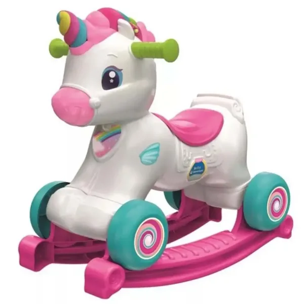 Clementoni Baby: altalena interattiva 3 in 1 unicorno immagine 2