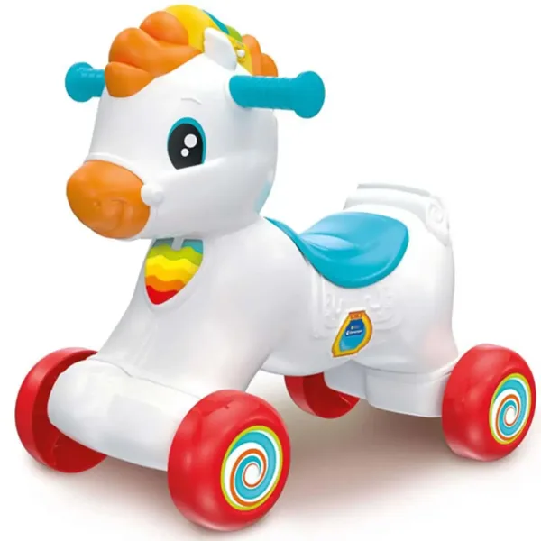 Clementoni Baby: altalena interattiva 3 in 1 pony immagine 3
