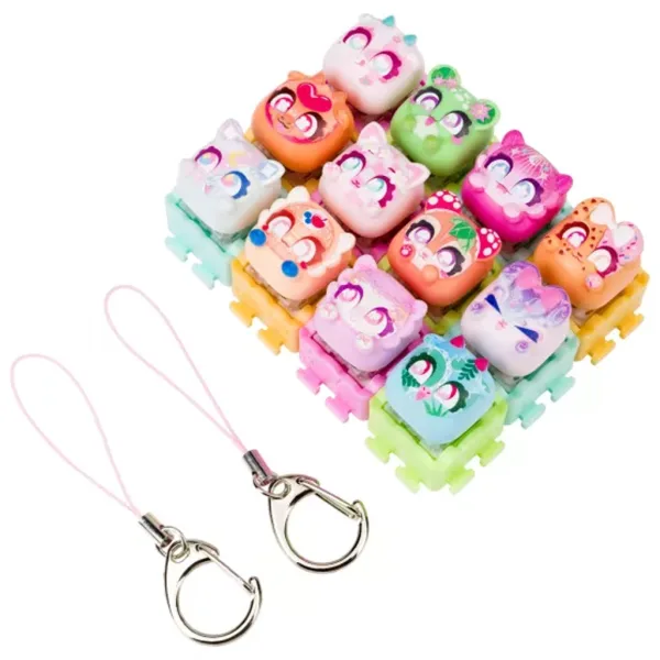 Clickeez: Gioco antistress 12 pezzi - 3ª serie immagine 4
