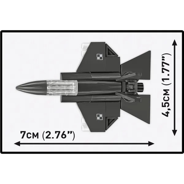 COBI: Forze Armate F-35A Lightning II "Husarz" gioco di costruzione (5926) immagine 3