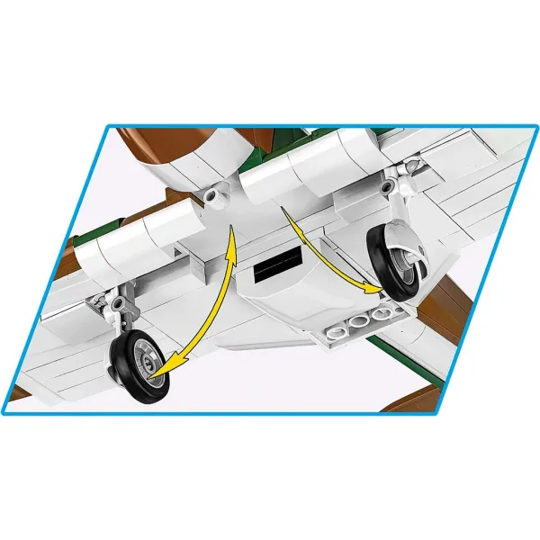 COBI: Gioco di costruzione aereo Hawker Hurricane (5762) immagine 3
