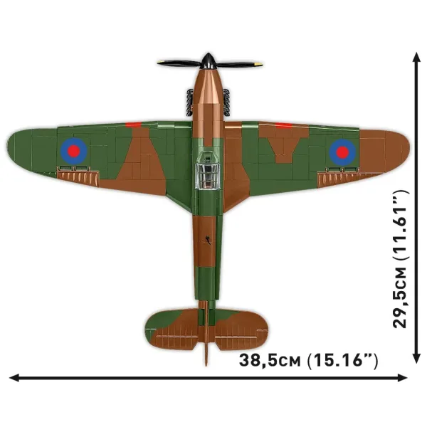 COBI: Gioco di costruzione aereo Hawker Hurricane (5762) immagine 6
