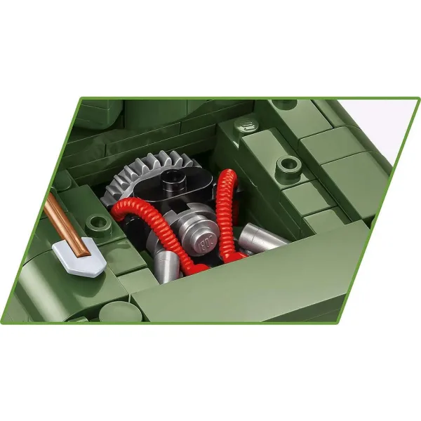 COBI: Gioco di costruzione carro armato M4A1 Sherman (3126) immagine 4