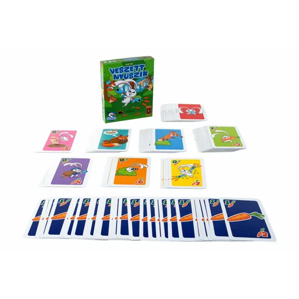 Coniglietti furiosi gioco di carte immagine 2