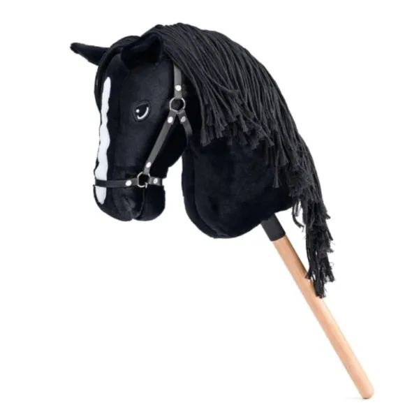 Cortez premium cavallo hobby nero a frusta - Woodyland immagine 1