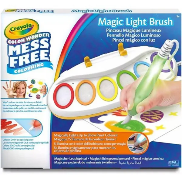 Crayola: Color Wonder Set di pittura magico con pennello luminoso immagine 1