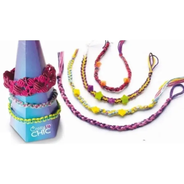 Crazy Chic: Set per creare braccialetti dell'amicizia - Clementoni immagine 2