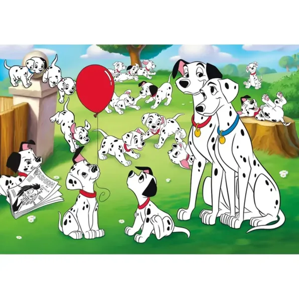 Disney classici: 101 Dalmata puzzle maxi supercolor da 24 pezzi - Clementoni immagine 2