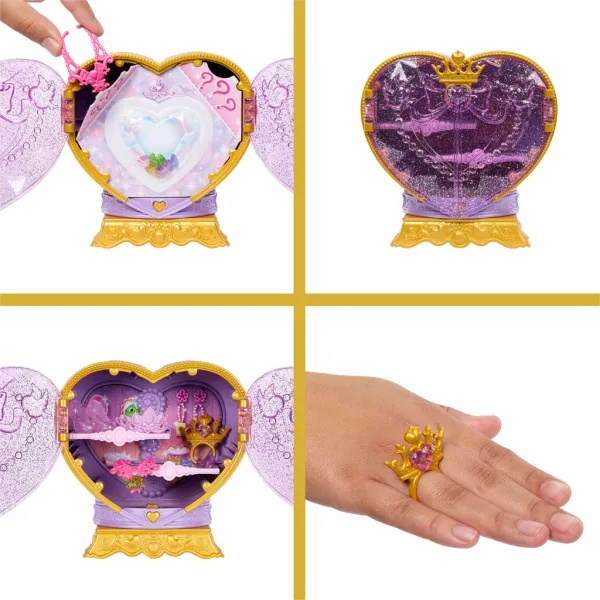 Disney Principesse - Bambola Sorpresa Cuore Nudo - Rapunzel - Mattel immagine 5