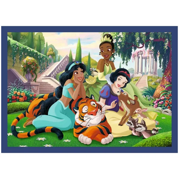 Disney Principesse - puzzle 4 in 1 da 4 x 88 pezzi - Trefl immagine 3