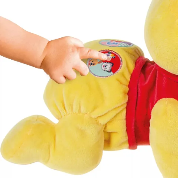 Disney Winnie the Pooh figura di peluche interattiva - Clementoni immagine 3